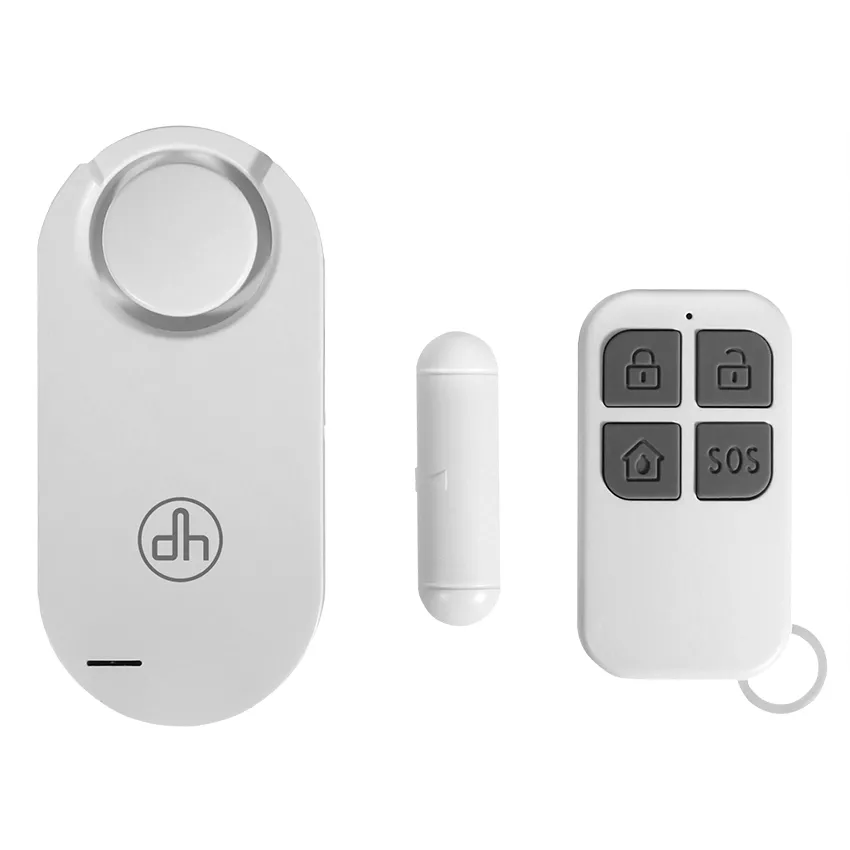 door, window, and visitor alarm with remote control